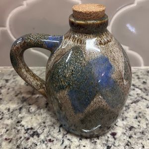 Pottery Jug with Cork